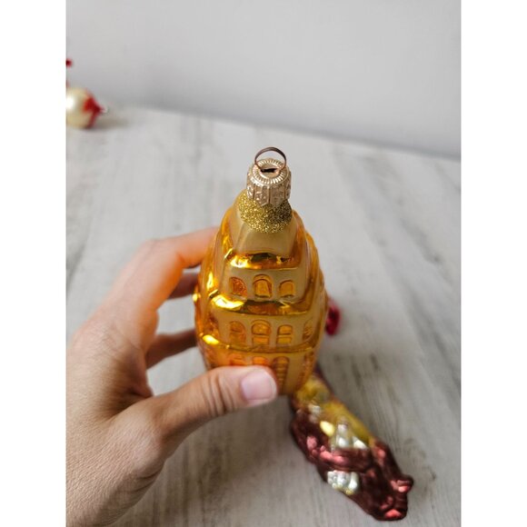 Patricia breen empire building King Kong airplane ornament ape manhattan RARE se - Picture 7 of 13